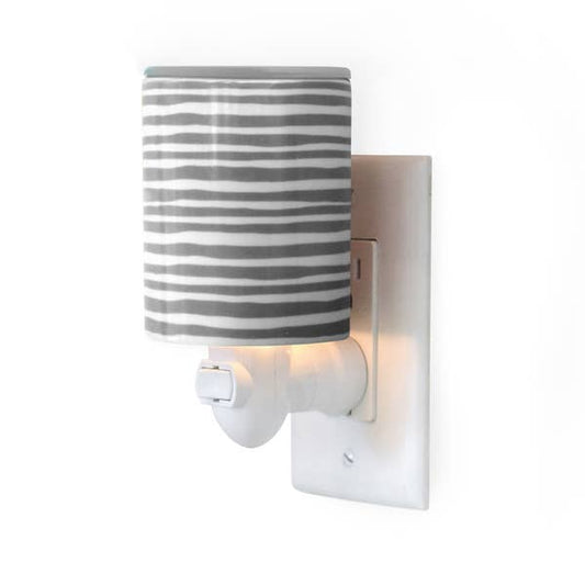 Outlet Warmer - Gray Stripe